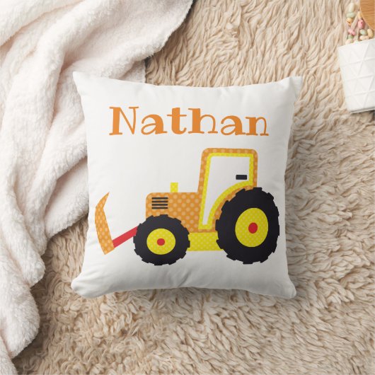 建築車 クッション (ブランケット)