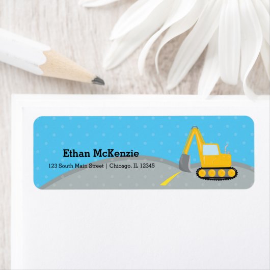 建築車 ラベル (インサイチュ)