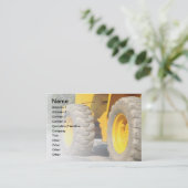 建築車 名刺 (スタンド正面)