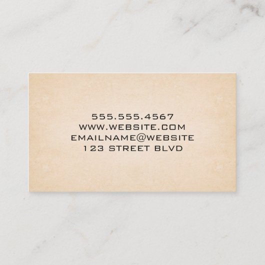 建築車 | 地球掘削 名刺 (裏面)