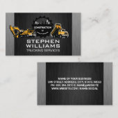 建築車 |職人 名刺 (正面/裏面)