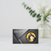 建築車 |重機 名刺 (スタンド正面)