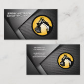 建築車 |重機 名刺 (正面/裏面)