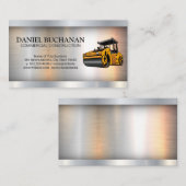 建築車 |金属工業 名刺 (正面/裏面)