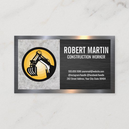 建築車 | Dozer 予約カード (正面)