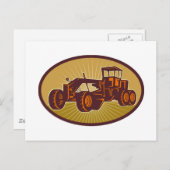 建築道路採点者 ポストカード (正面/裏面)