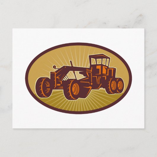 建築道路採点者 ポストカード (正面)