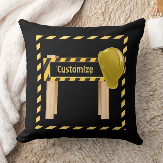 建築道路標識 クッション (ブランケット)