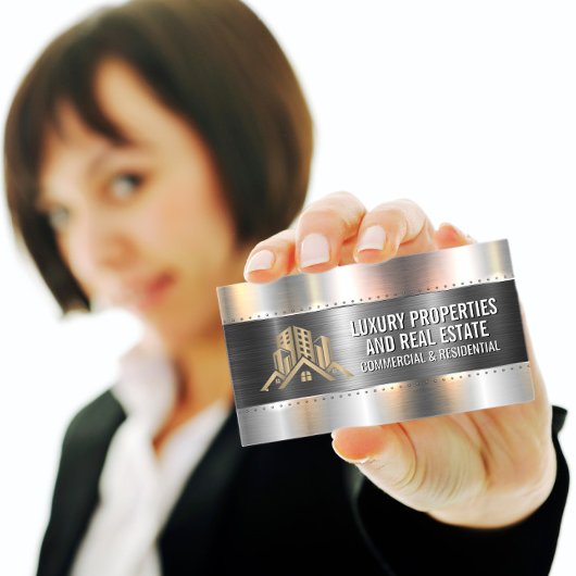 建築金属リベット |プロパティロゴ 名刺