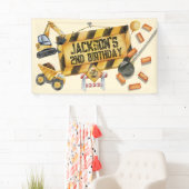 建築難破ボールバースデーパーティー 横断幕 (インサイチュ)