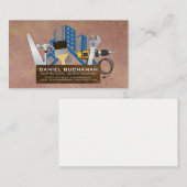 建築電源ツール | ホームレノベーション 名刺 (正面/裏面)