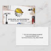 建築電源ツール | 元請負人 名刺 (正面/裏面)