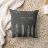 建築高さ クッション (ブランケット)