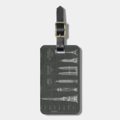 建築高さ ラゲッジタグ (正面縦)