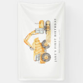 建築鮮やかトラック 横断幕 (縦)