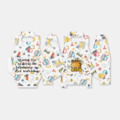 建築黄色トラック車3歳の誕生日 フェイバーボックス (折り畳みなし)