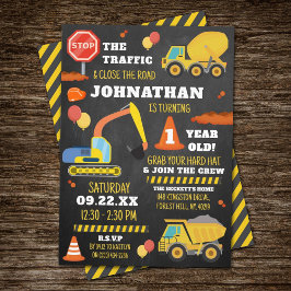 建築1歳 招待状