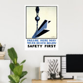 建築1937 WPAの安全性 ポスター (ホームオフィス)