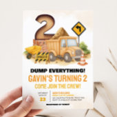 建築2回目の誕生日パーティー 招待状