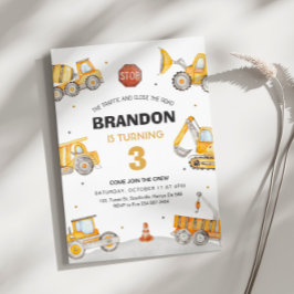 建築3歳 招待状