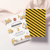 建築3歳 招待状