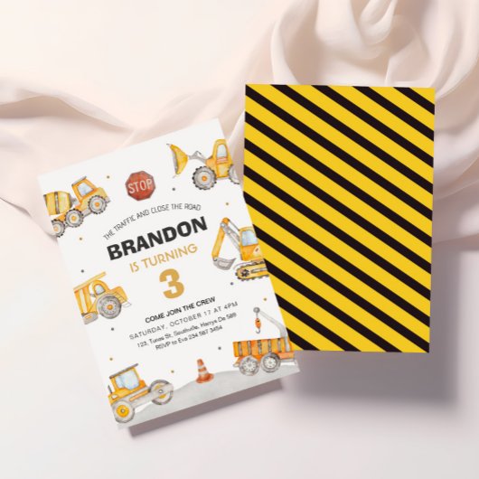 建築3歳 招待状