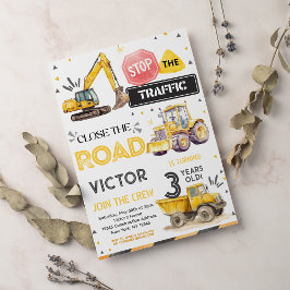 建築3rd誕生日招待状 招待状