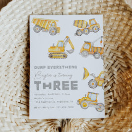 建築3rd誕生日招待状 招待状