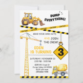 建築3rd誕生日招待状 招待状 (正面)