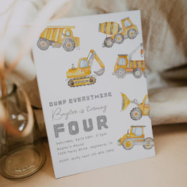 建築4th誕生日招待状 招待状