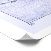 建築・オブ・ブルックリン・ブリッジ,ニューヨーク(リソ) ポスター (角)