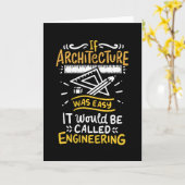 建築 カード (黄色い花)