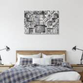 建築 キャンバスプリント (インサイチュ (寝室))