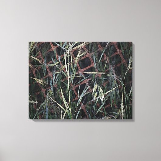 建築 キャンバスプリント (正面)