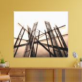 建築 キャンバスプリント (インサイチュ (リビング))