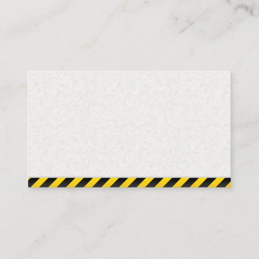 建築 | コンクリートミキサー 名刺 (裏面)