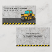 建築 | コンクリート | ロードローラー 名刺 (正面/裏面)