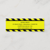 建築 スキニー名刺 (裏面)