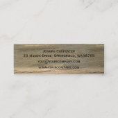 建築 スキニー名刺 (裏面)