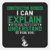 建築 スクエアシール (正面)