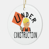 建築 セラミックオーナメント (左)