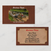 建築 – ダンピング製簡単1925 名刺 (正面/裏面)