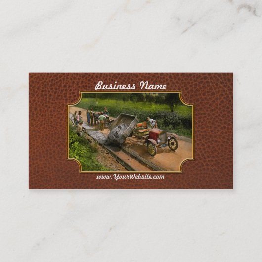 建築 – ダンピング製簡単1925 名刺 (正面)