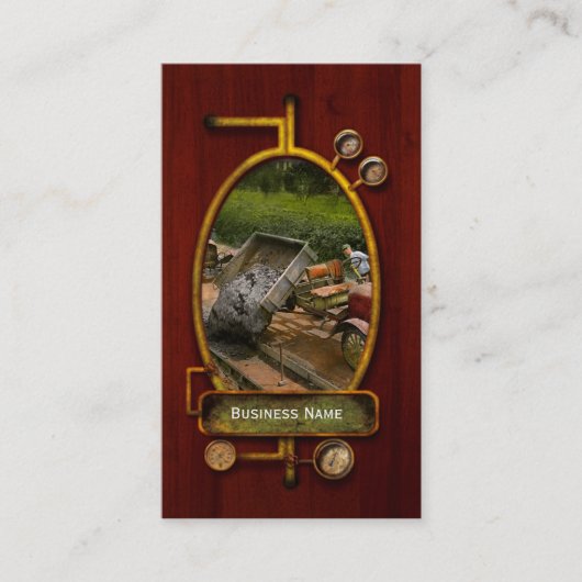 建築 – ダンピング製簡単1925 名刺 (正面)