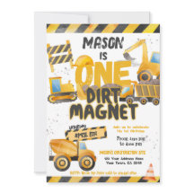 建築、ダンプトラック1st誕生日