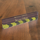 建築 デスクネームプレート (側面)