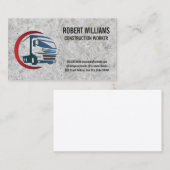 建築 |トラックロゴアイコン 予約カード (正面/裏面)