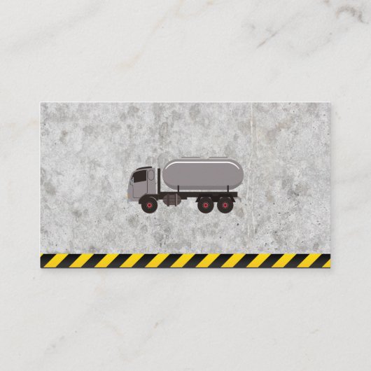 建築 | トラック天然ガス水 名刺 (裏面)