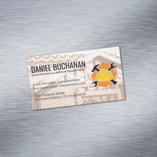 建築 | ハウスウッドフレーム マグネット名刺 (インサイチュ)