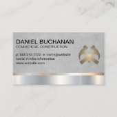 建築 |ハンマーと屋根 名刺 (正面)